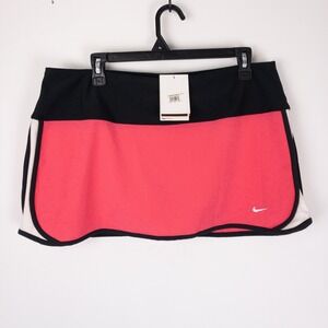 Nike‎ Tennis Golf Pickleball Skort Womens Large Pink Control Temp Active New